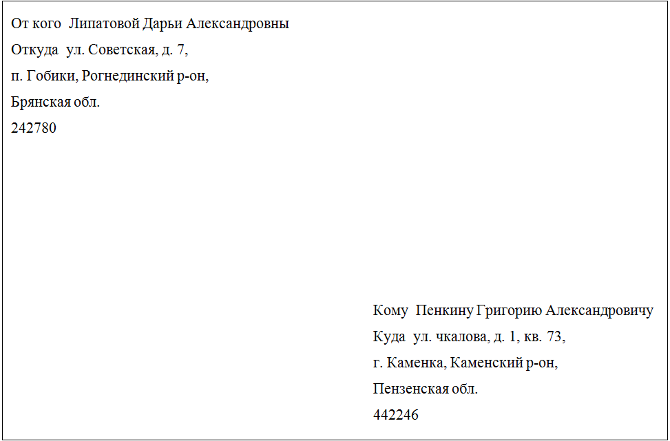 保存版 ポストカード 小包を送ろう ロシア語で正しい住所 宛先 の書き方 Russian Life